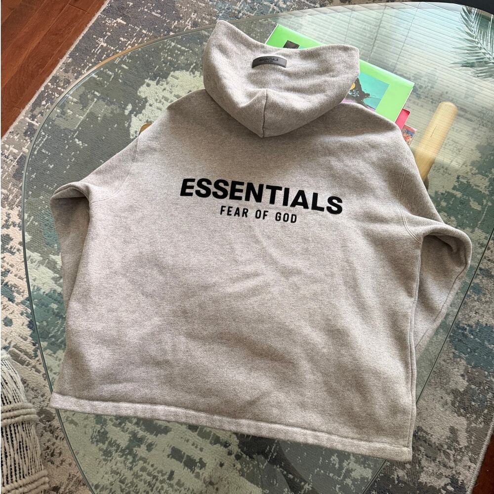 ESSENTIALS Fear of God Pullover Oversized Hoodie